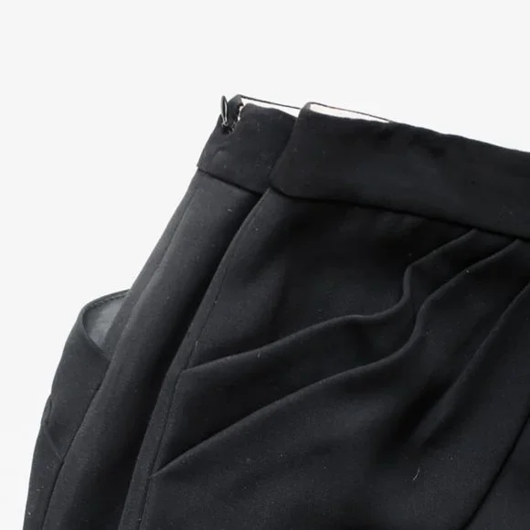 J. Crew Classic Pleated Black Mini Skirt - Picture 4 of 5